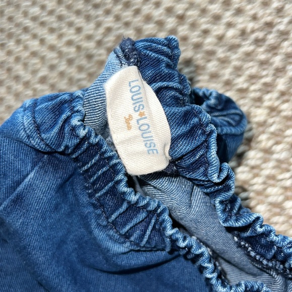 Louis Louise Trousers Holly Washed Denim size 2 Year - Picture 8 of 10